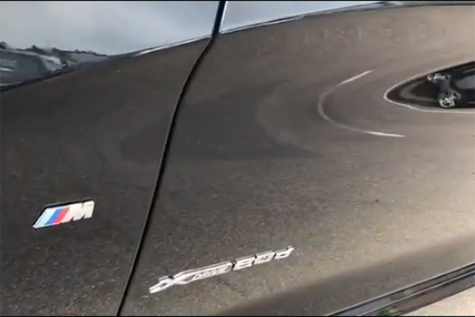 BMW X3 Damaged Door Repair